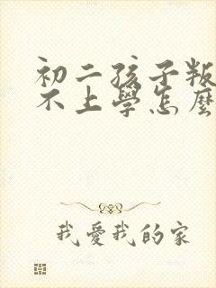 初二孩子叛逆期不上学怎么办