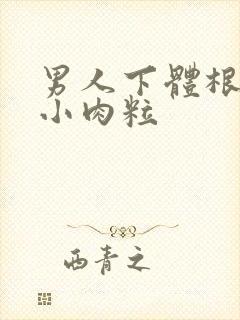 男人下体根部长小肉粒