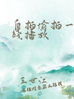 自拍偷拍一区在线播放