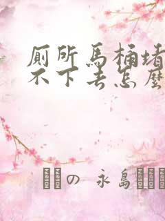 厕所马桶堵了冲不下去怎么办