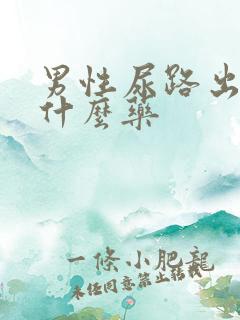 男性尿路出浓吃什么药