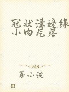 冠状沟边缘一排小肉疙瘩