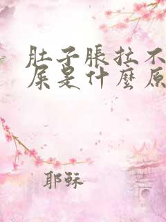 肚子胀拉不出来屎是什么原因