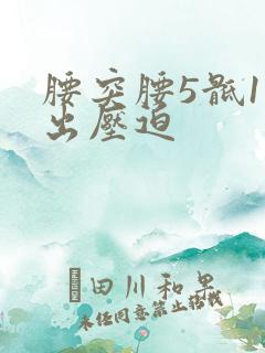 腰突腰5骶1突出压迫