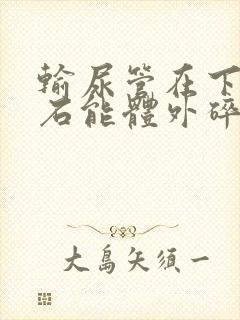 输尿管在下段结石能体外碎石吗