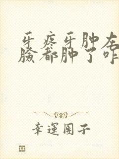 牙疼牙肿左边半脸都肿了咋办