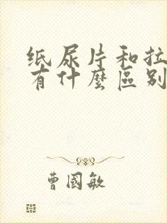 纸尿片和拉拉裤有什么区别