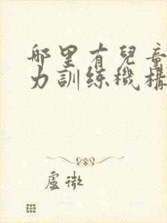 哪里有儿童专注力训练机构