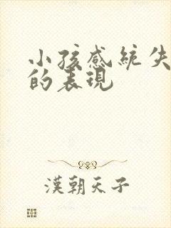 小孩感统失调状的表现