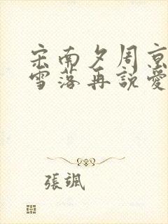 宋南夕周京泽《雪落再说爱你》