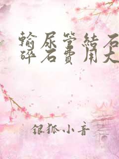 输尿管结石体外碎石费用大概多少钱