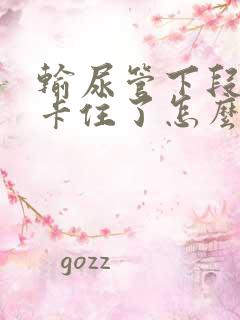 输尿管下段结石卡住了怎么办?