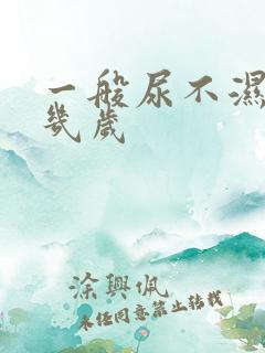 一般尿不湿穿到几岁