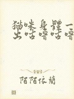 猫咪身体一直发出咕噜咕噜的声音