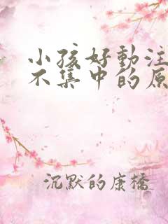 小孩好动注意力不集中的原因