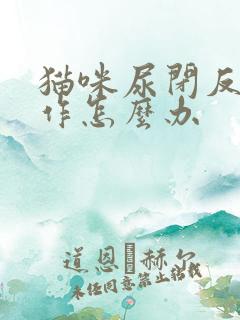 猫咪尿闭反复发作怎么办