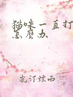 猫咪一直打喷嚏怎么办