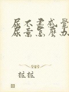 尿不尽感觉总有尿意怎么办