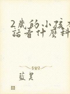 2岁的小孩不说话看什么科