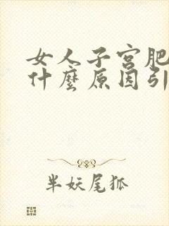 女人子宫肥大是什么原因引起的