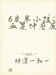 6岁半小孩流鼻血是什么原因