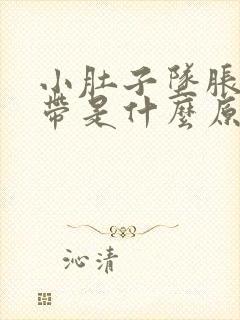 小肚子坠胀有白带是什么原因