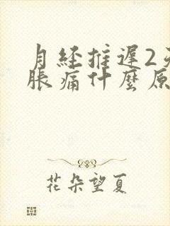 月经推迟2天胸胀痛什么原因