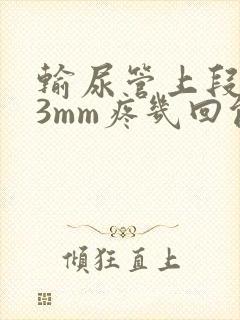 输尿管上段结石3mm疼几回能排出来?