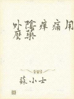 外阴痒痛用点什么药