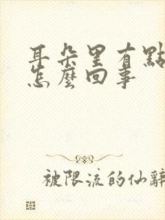 耳朵里有点疼是怎么回事