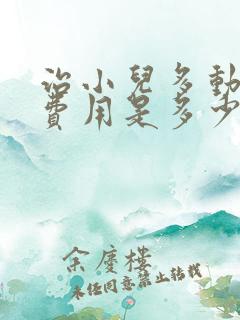 治小儿多动症的费用是多少