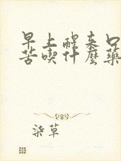 早上醒来口干口苦吃什么药