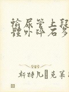 输尿管上段结石体外碎石多久才能排出