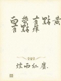 白带有点黄阴道有点痒