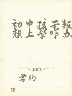 初中孩子叛逆不想上学咋办