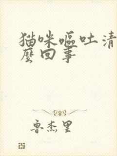 猫咪呕吐清水怎么回事