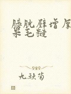 膀胱壁增厚4毫米毛糙