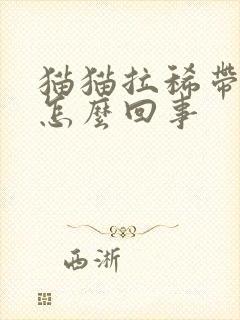 猫猫拉稀带血是怎么回事