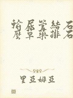 输尿管结石吃什么草药排石效果最好