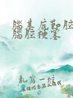 脑基底节腔隙性脑腔梗塞