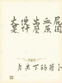 大便出血屁眼痒是什么原因