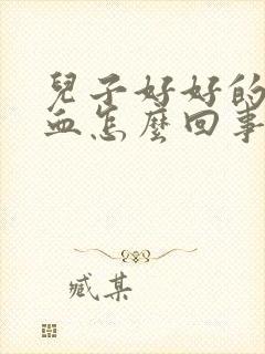 儿子好好的流鼻血怎么回事