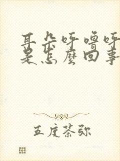 耳朵呼噜呼噜响是怎么回事