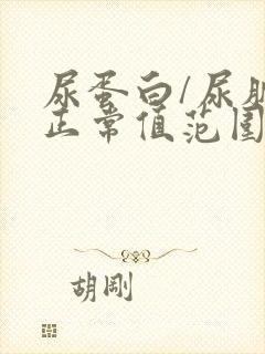 尿蛋白/尿肌酐正常值范围