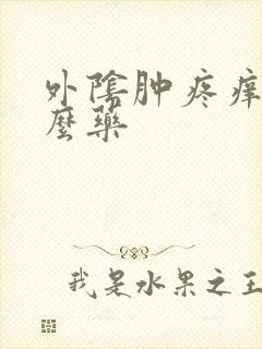 外阴肿疼痒用什么药