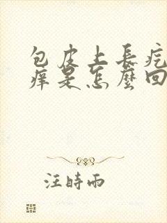 包皮上长疙瘩很痒是怎么回事