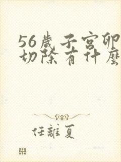 56岁子宫卵巢切除有什么影响