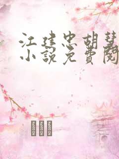 江建忠胡慧美的小说免费阅读txt