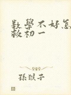 数学不好怎么补救初一