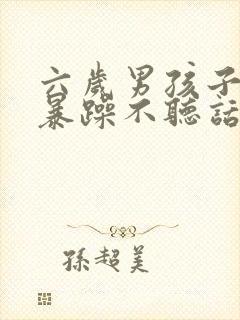 六岁男孩子脾气暴躁不听话怎么办